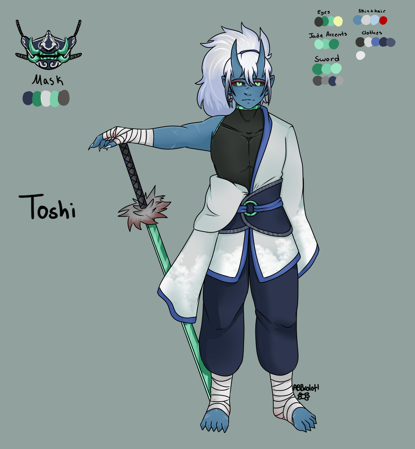 Toshi Character Design