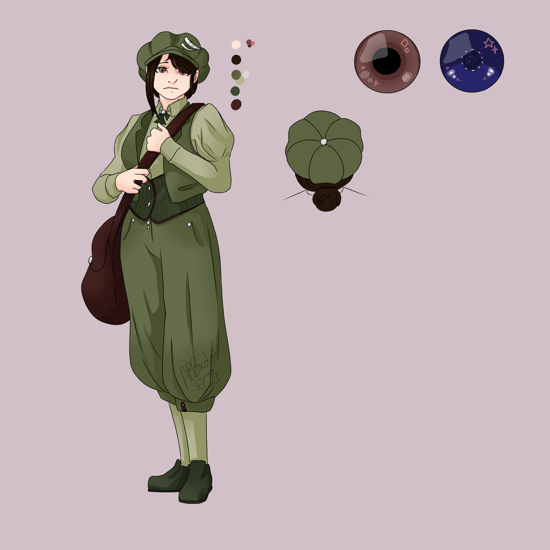 Olivia Character Design