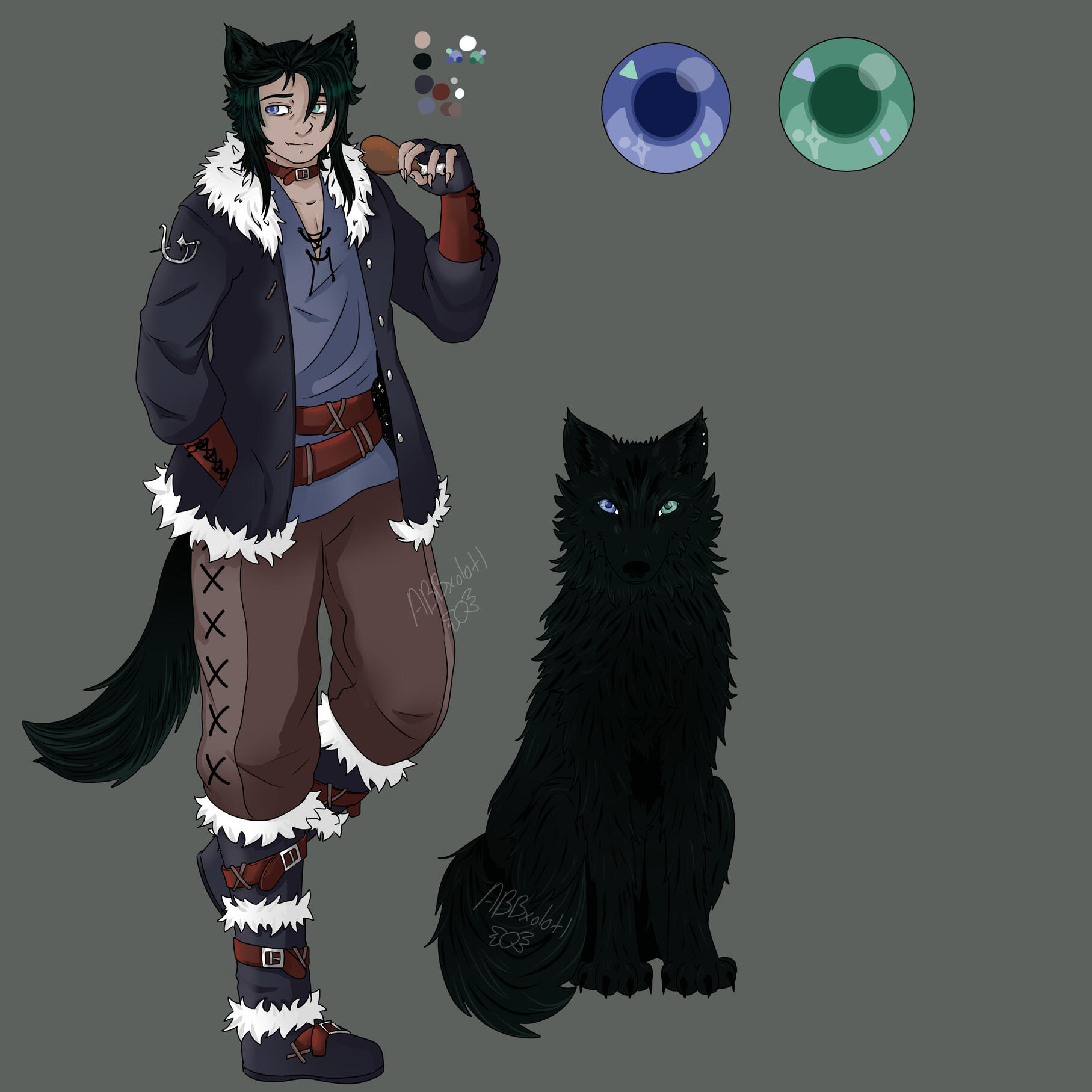 Lupis Character Design